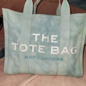 Marc Jacobs THE TOTE BAG Blue Tie Dye SMALL